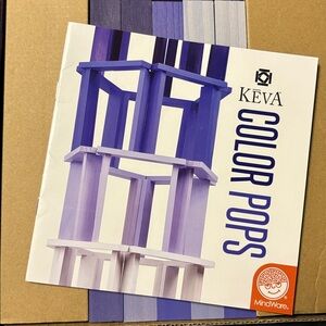 Keva Color Pops 100 Wooden Planks - Purple